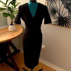 Burberry black dress size 6